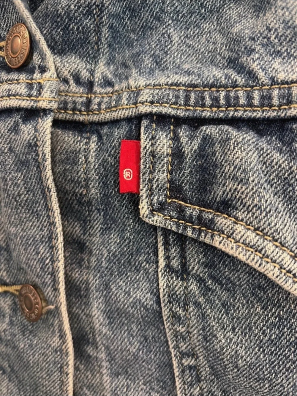 Levi's Small Blue Vintage-Style Denim Jacket
